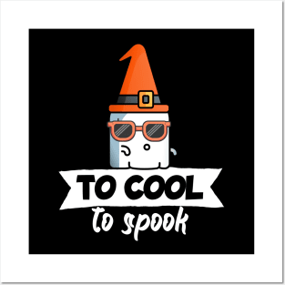 Too cool to spook Posters and Art